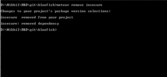 meteor-remove-unsecure